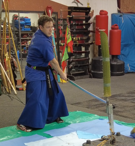 austin cutting bamboo