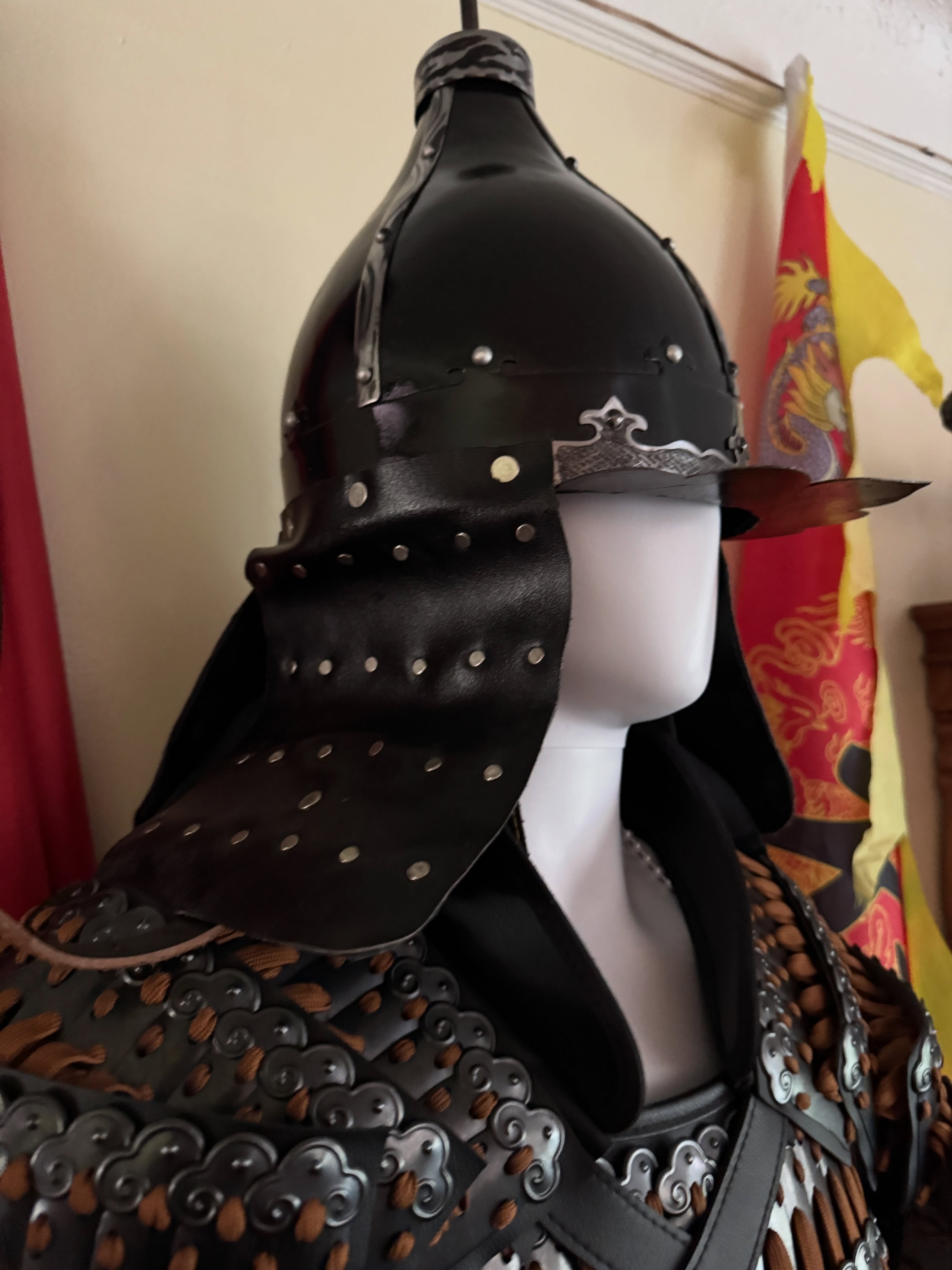 New Korean/Mongol helmet came. Which will compliment the new armor that is used during that…