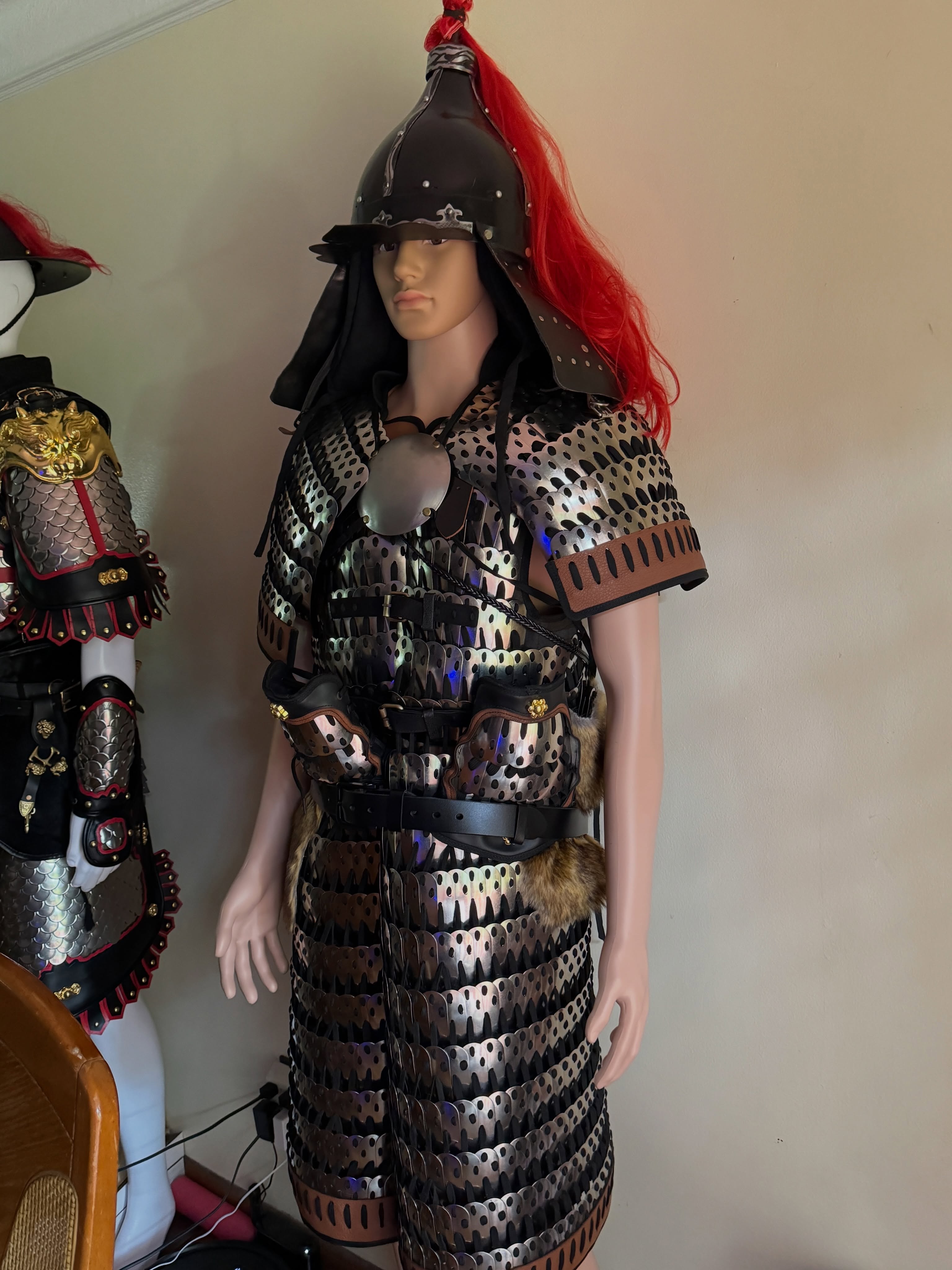 Now that you know the history. Here’s the same armor with different helmet which represent…