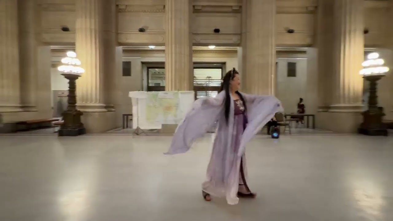 Ying Pu Hanfu at City Hall for the Persian New Year Celebration